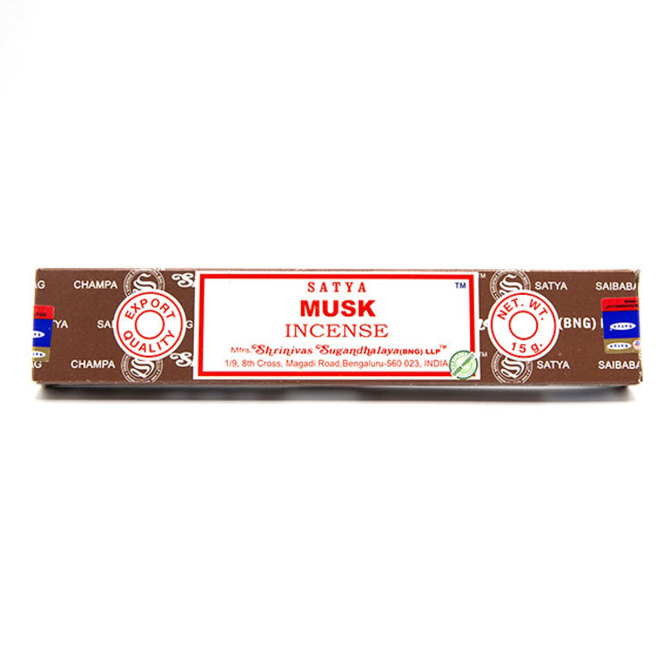 Satya Sai Baba Satya Musk Incense Sticks 15 g