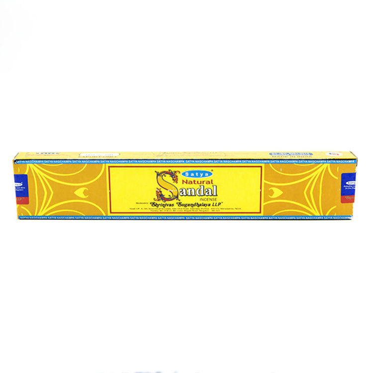 Satya Sai Baba Satya Natural Sandalwood Incense Sticks 15 g