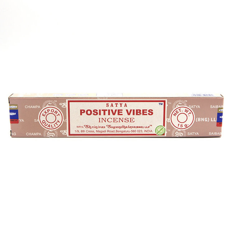 Satya Sai Baba Satya Positive Vibes Incense Sticks 15 g
