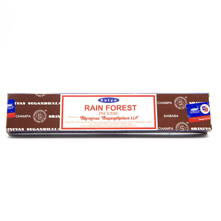 Satya Sai Baba Satya Rain Forest Incense Sticks 15 g