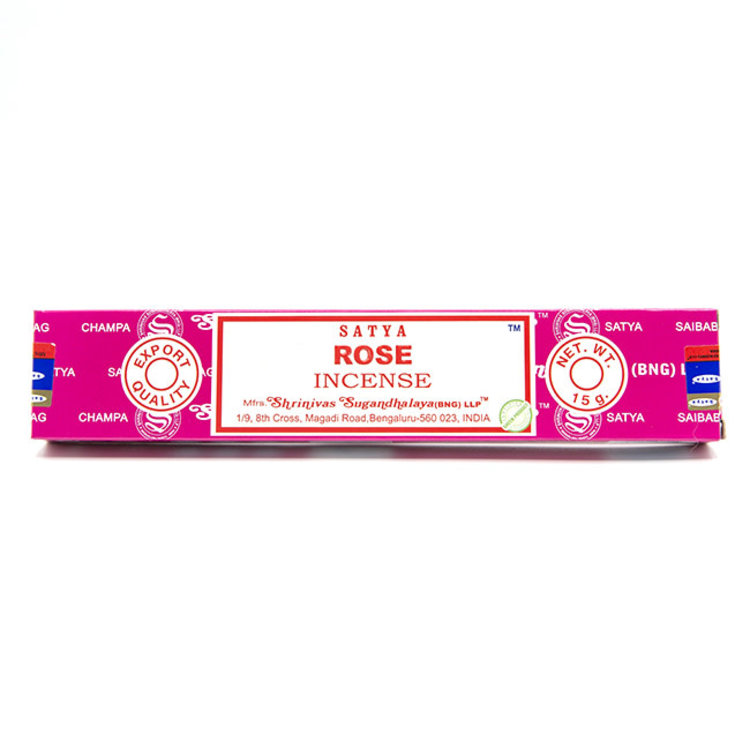 Satya Sai Baba Satya Rose Incense Sticks 15 g