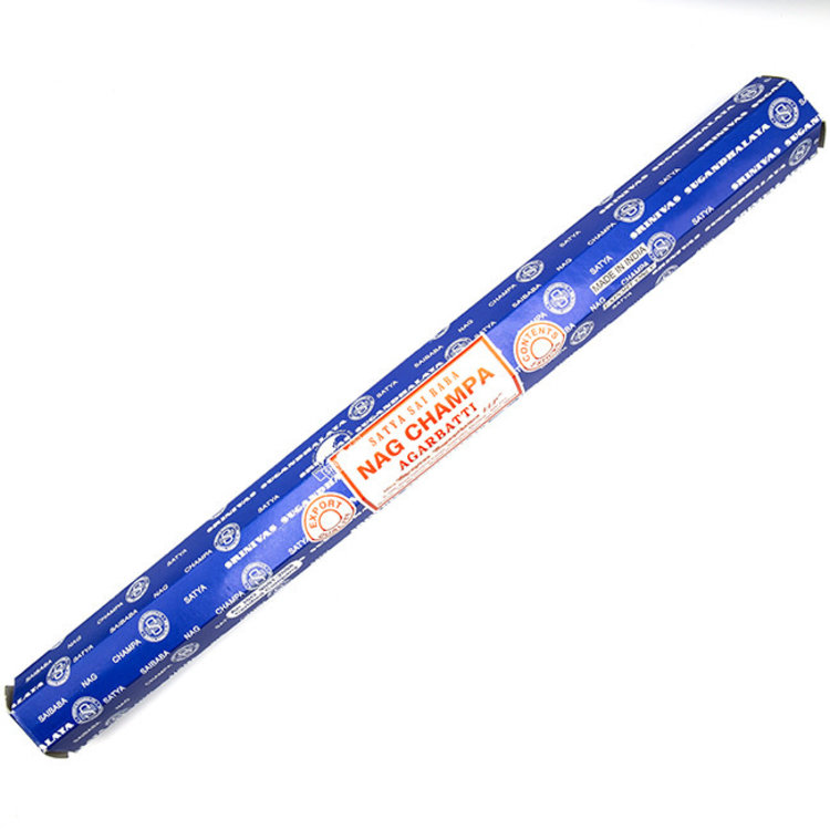 Satya Sai Baba Satya Nag Champa Garden Incense Sticks 50 g