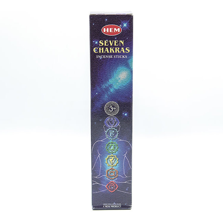 Hem Hem 7 Chakras Incense 35 Sticks