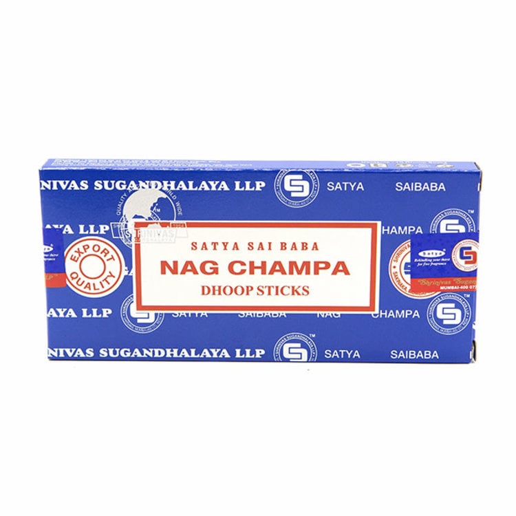 Satya Sai Baba Satya Nag Champa Incense 10 Dhoop Sticks