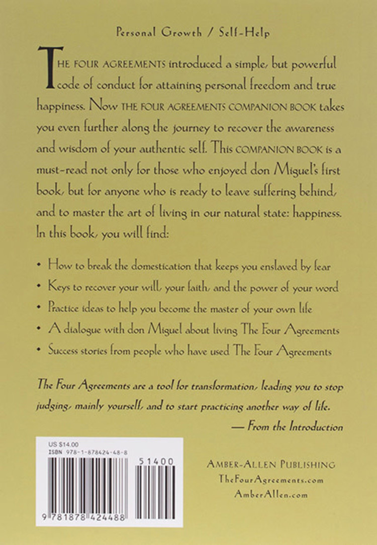 Four Agreements Companion Book