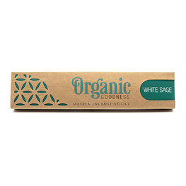 Organic Masala White Sage Incense Sticks 15 g