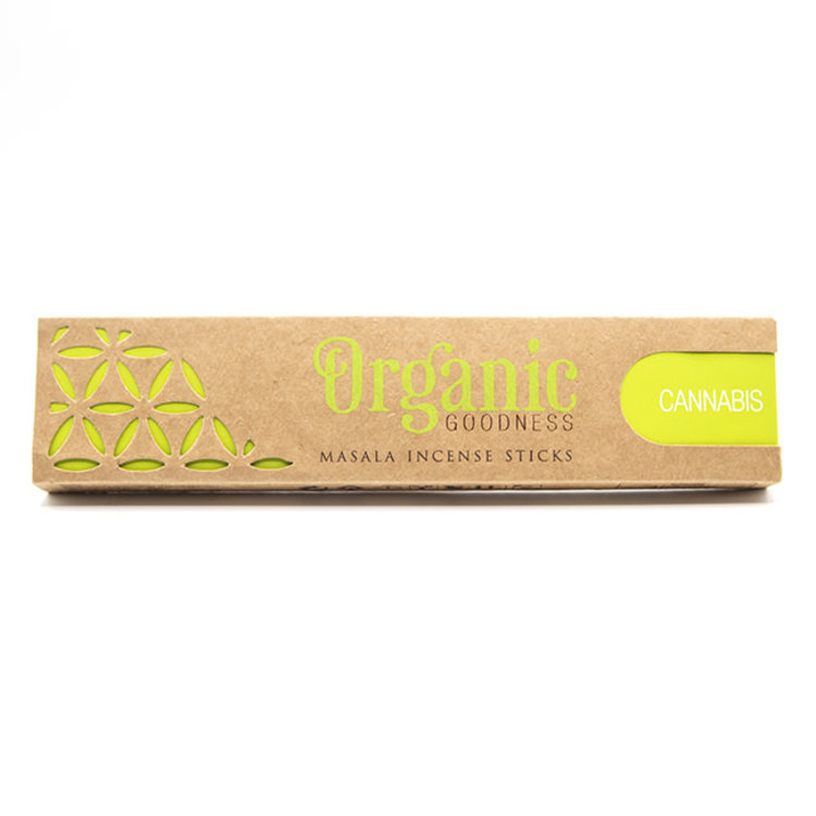 Organic Masala Cannabis Incense Sticks 15 g