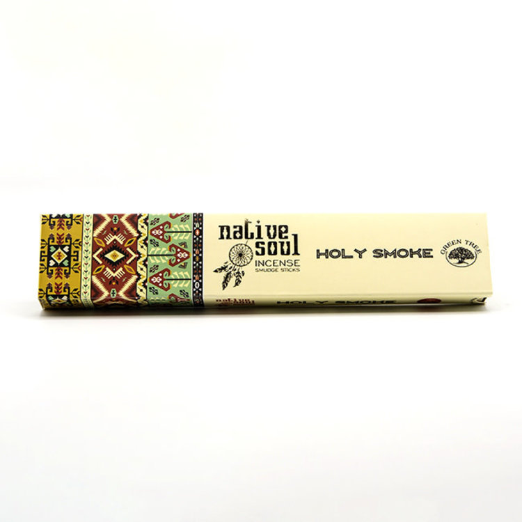 Green Tree Native Soul Holy Smoke Incense 15 Sticks