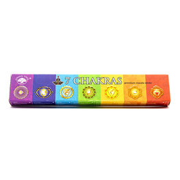 Green Tree Green Tree 7 Chakras Incense Sticks 15 g