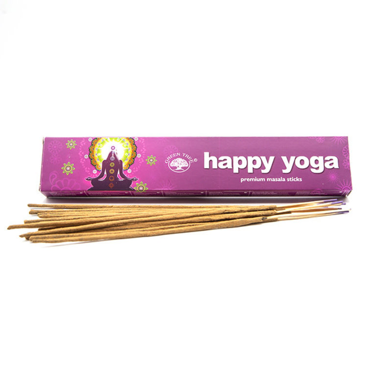 Green Tree Green Tree Happy Yoga Incense Sticks 15 g