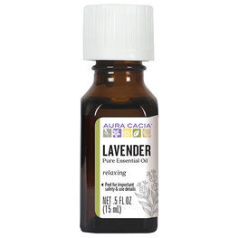 Aura Cacia Lavender Essential Oil .5 oz