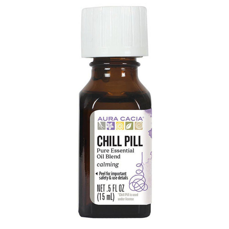 Aura Cacia Chill Pill Essential Oil Blend .5 oz