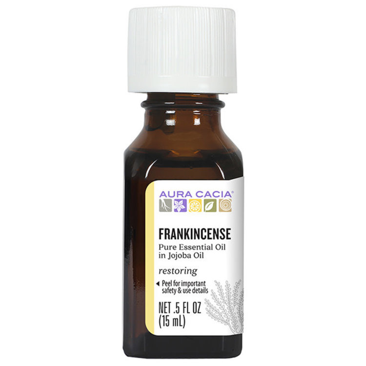Aura Cacia Frankincense in Jojoba Essential Oil .5 oz