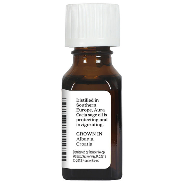 Aura Cacia Sage Essential Oil .5 oz