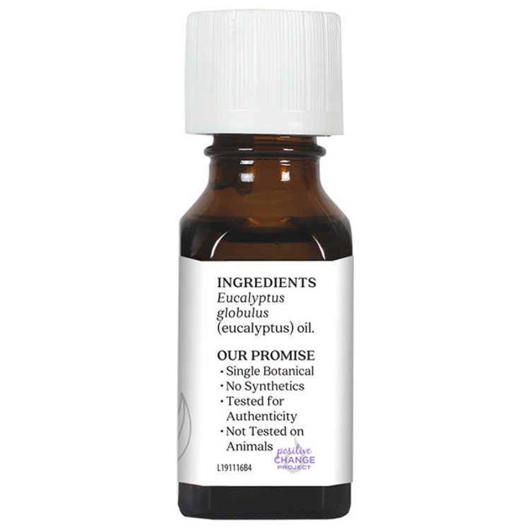 Aura Cacia Eucalyptus Essential Oil .5 oz