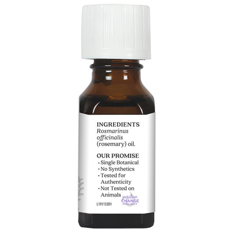 Aura Cacia Rosemary Essential Oil .5 oz