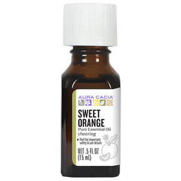 Aura Cacia Sweet Orange Essential Oil .5 oz