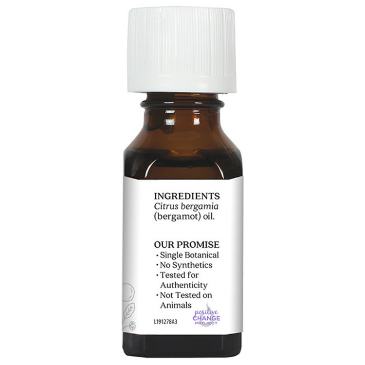 Aura Cacia Bergamot Essential Oil .5 oz