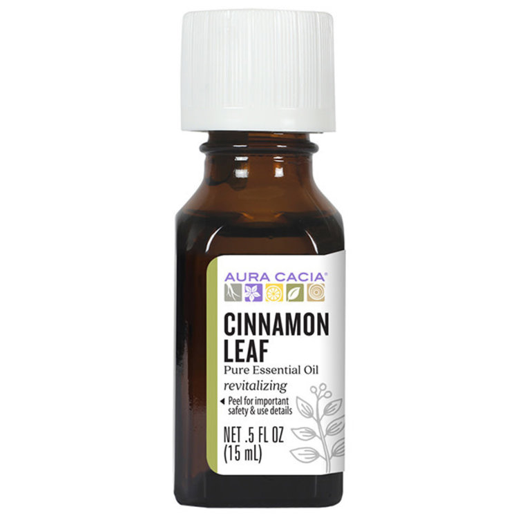 Aura Cacia Cinnamon Leaf Essential Oil .5 oz