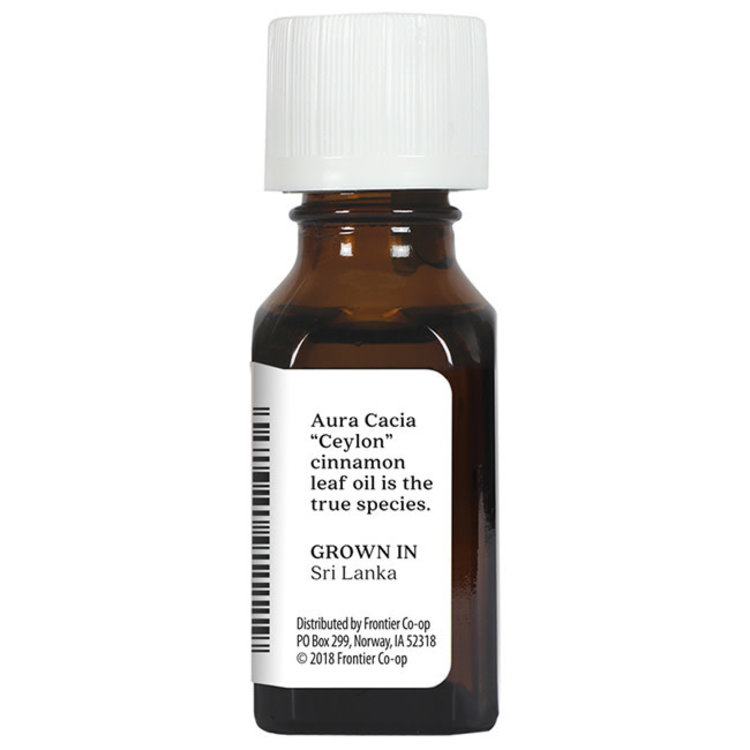 Aura Cacia Cinnamon Leaf Essential Oil .5 oz