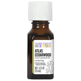Aura Cacia Atlas Cedarwood Essential Oil .5 oz