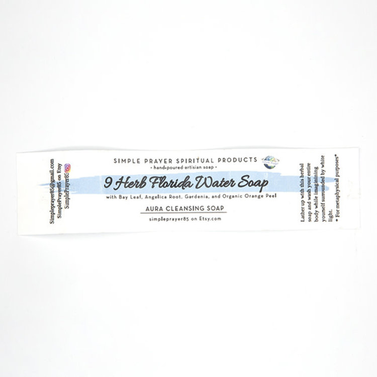 Simple Prayer Florida Water Soap