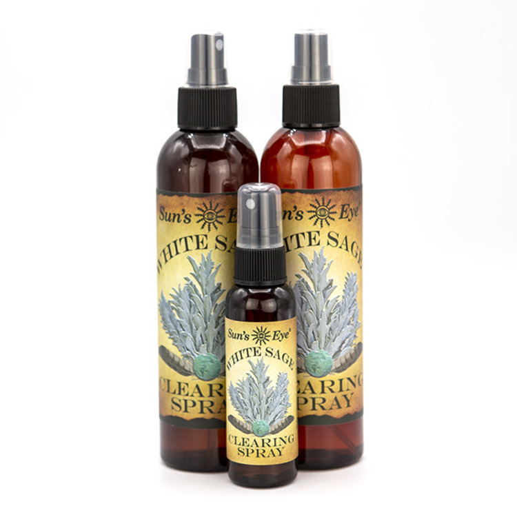 Sun's Eye White Sage Clearing Spray