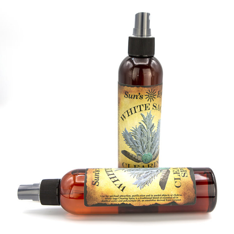 Sun's Eye White Sage Clearing Spray