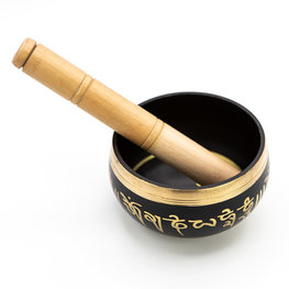 Brass Black Singing Bowl 4 in.