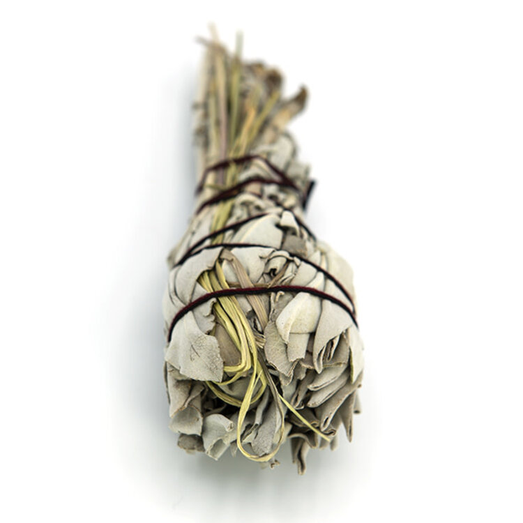 White Sage with Sweetgrass Small Bundle