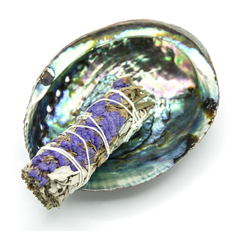 White Sage with Purple Sinuata Small Bundle