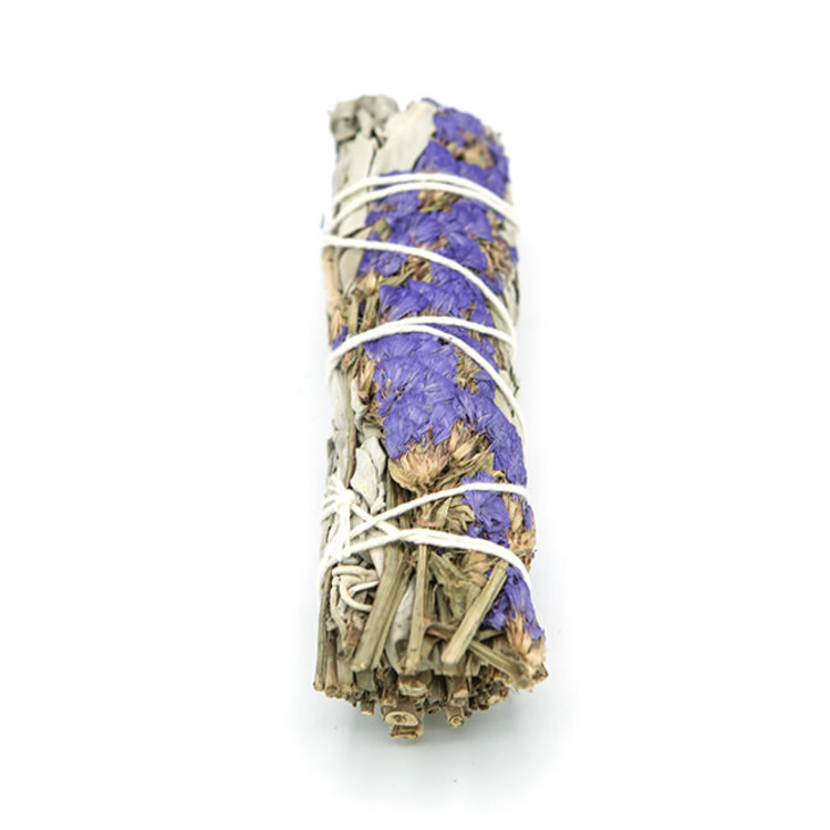 White Sage with Purple Sinuata Small Bundle