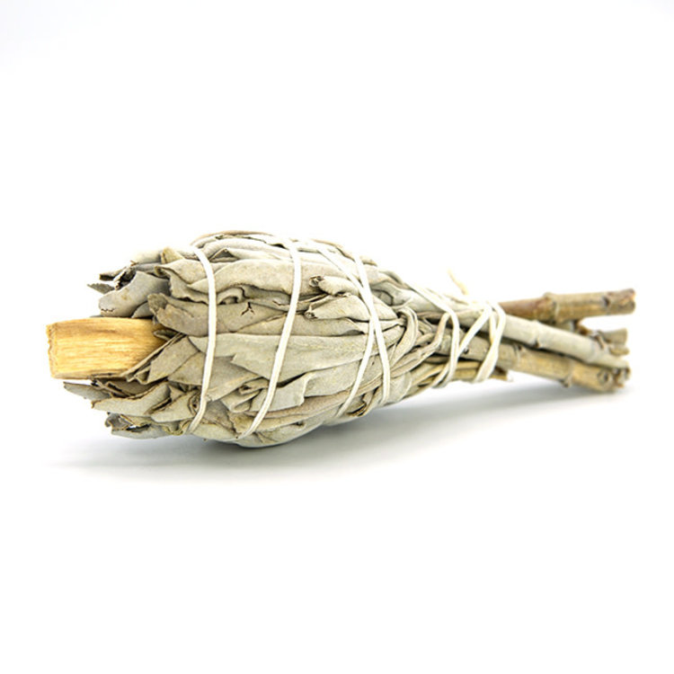 White Sage with Palo Santo Small Bundle