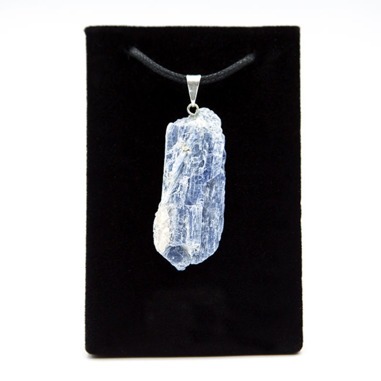 Raw Kyanite Pendant with Bail