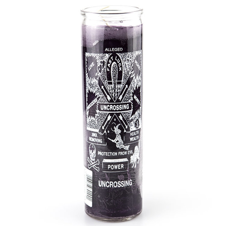 Uncrossing Purple 7 Day Candle