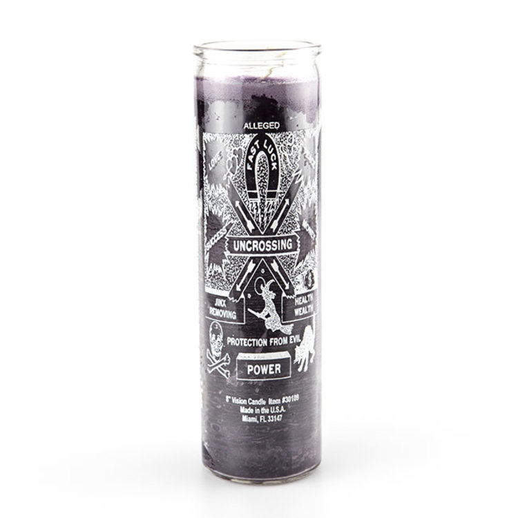 Uncrossing Purple 7 Day Candle