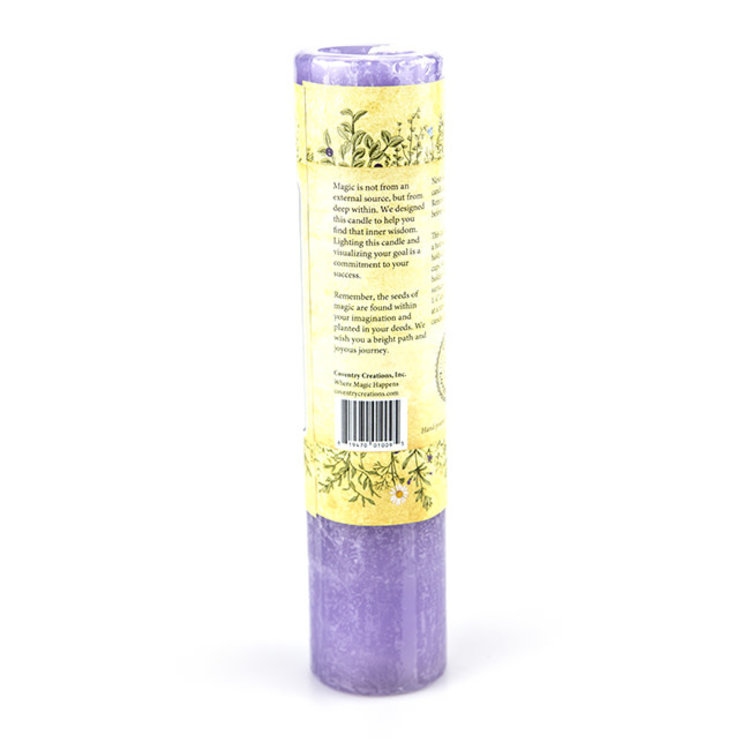 Coventry Creations Blessed Herbal Heart Pillar Candle