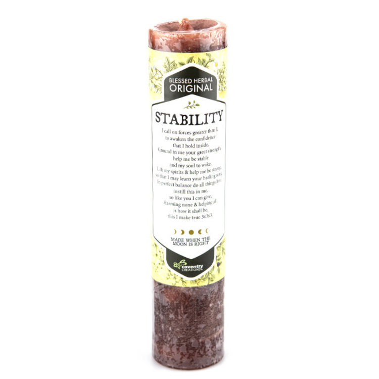 Coventry Creations Blessed Herbal Stability Pillar Candle