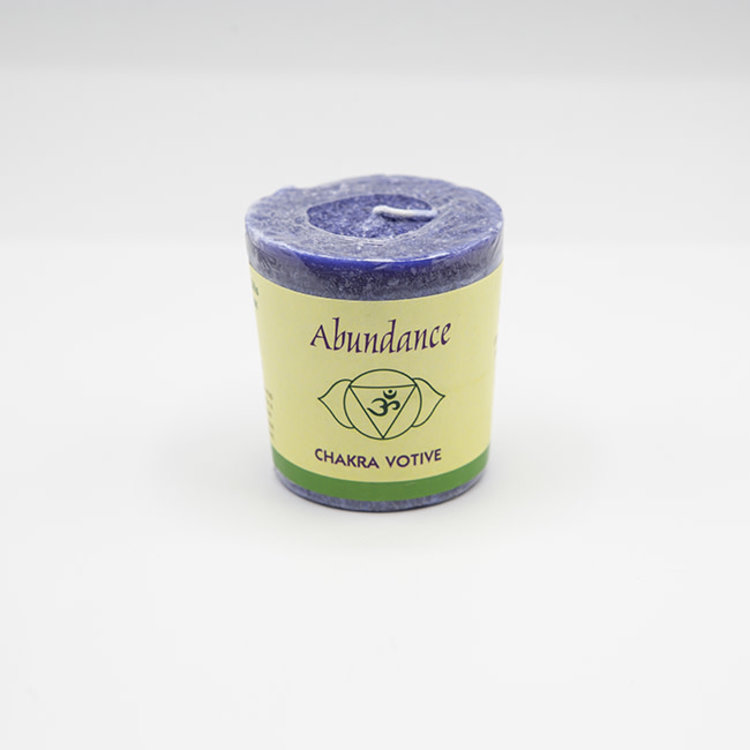 Aloha Bay Chakra Votive Candle Abundance
