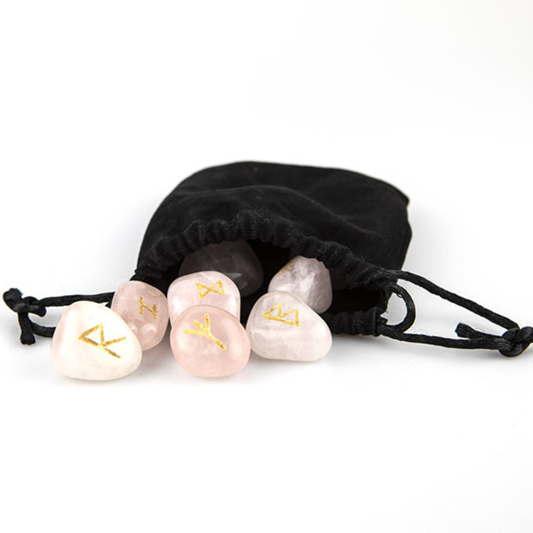 Rune Set Rose Quartz