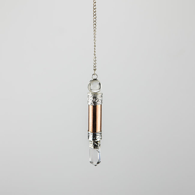 Copper Plated Healing Stick Pendulum