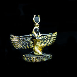 Isis Black and Gold 3.25 in. Statue 9529