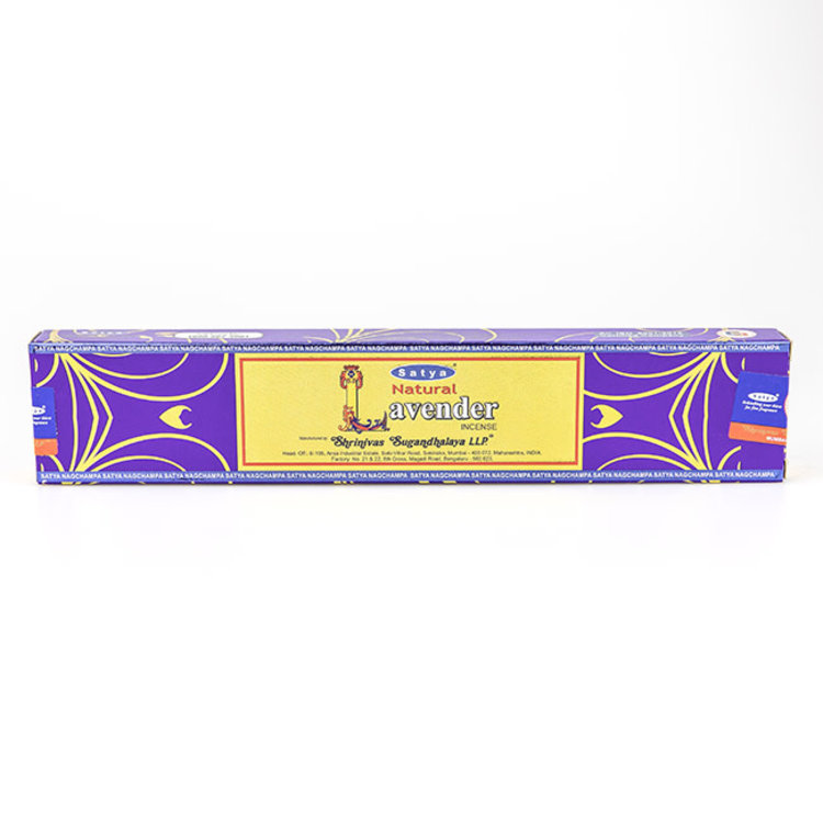 Satya Sai Baba Satya Natural Lavender Incense Sticks 15 g
