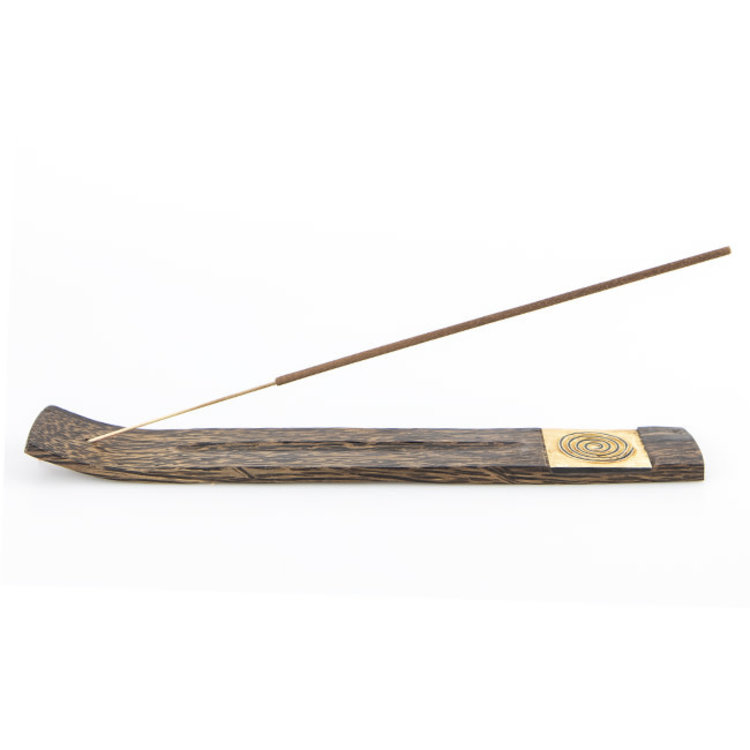 Palmwood with Mandala Incense Holder
