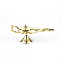 Brass Genie Lamp Incense Burner 5.25 in.