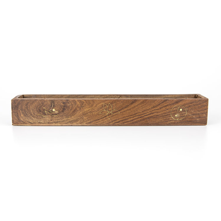 Wooden Lattice Tibetan Incense Holder