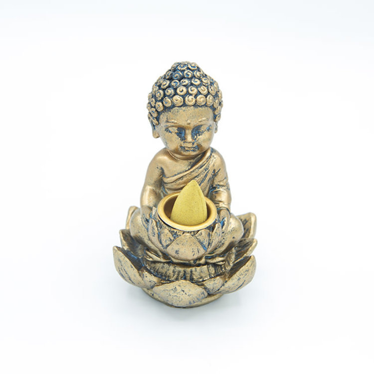 Backflow Burner Mini Monk Baby Buddha