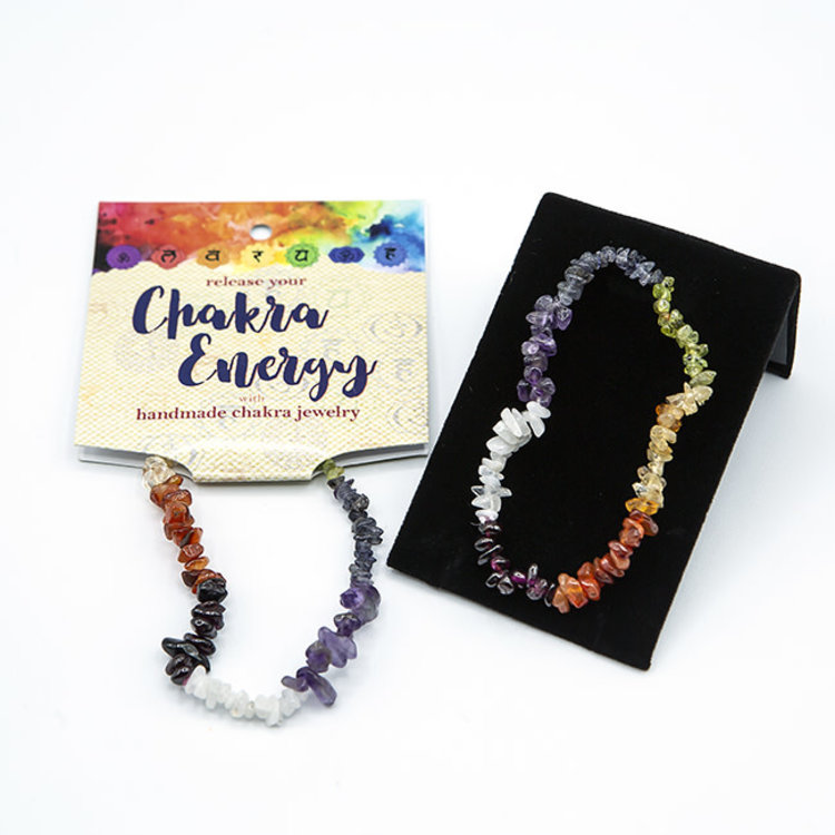 Chakra Chip Bracelet