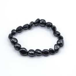 Tiny Tumbled Hematite Bracelet