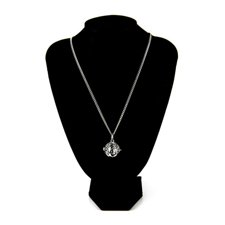 Treasure Locket with Tree of Life & Stone Necklace